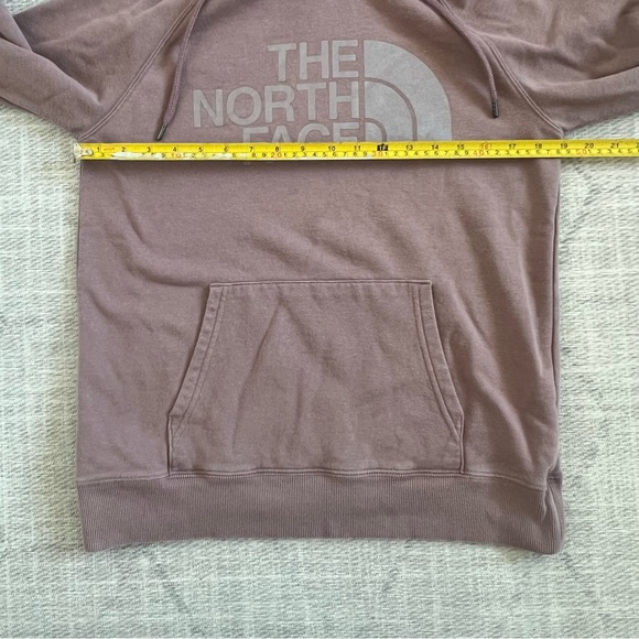 The North Face Women’s Champagne Pink/Purple Outdoors Winter Pullover Hoodie - Picture 5 of 8
